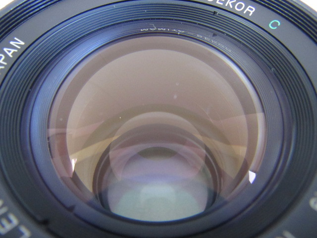 ジャンク / MAMIYA - SEKOR C 80mm 1:1.9 N マミヤ Mamiya レンズ C