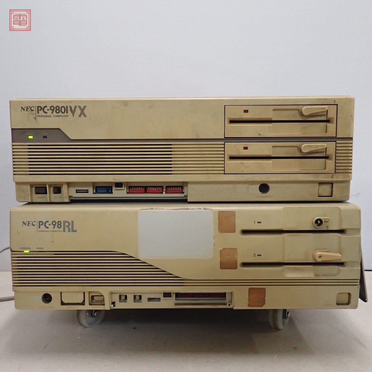 NEC PC-9801VX/PC-98RL model 2 まとめて2台セット 本体のみ レトロPC