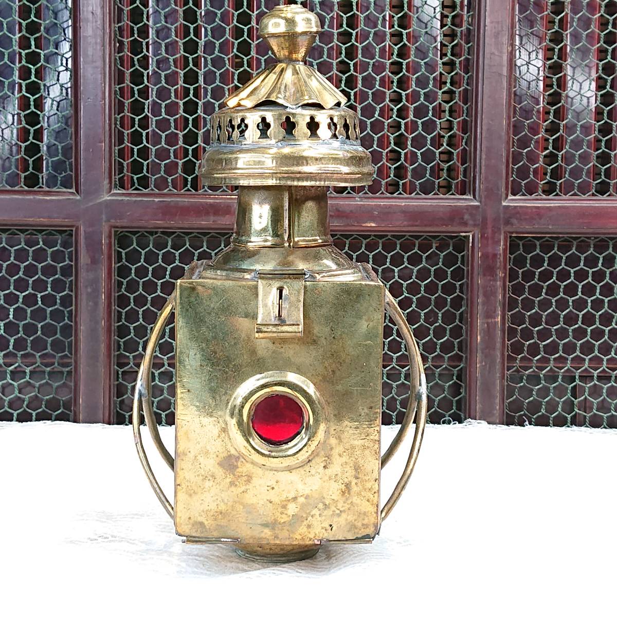 Lantern 海洋航海真鍮灯台ランタン船ランプオイルアンティーク真鍮