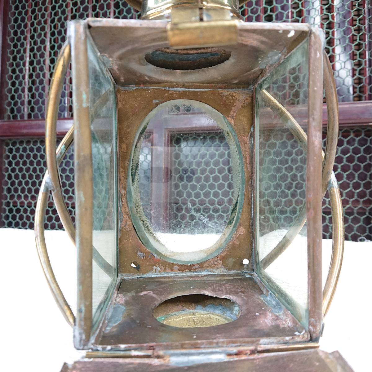 Lantern 海洋航海真鍮灯台ランタン船ランプオイルアンティーク真鍮