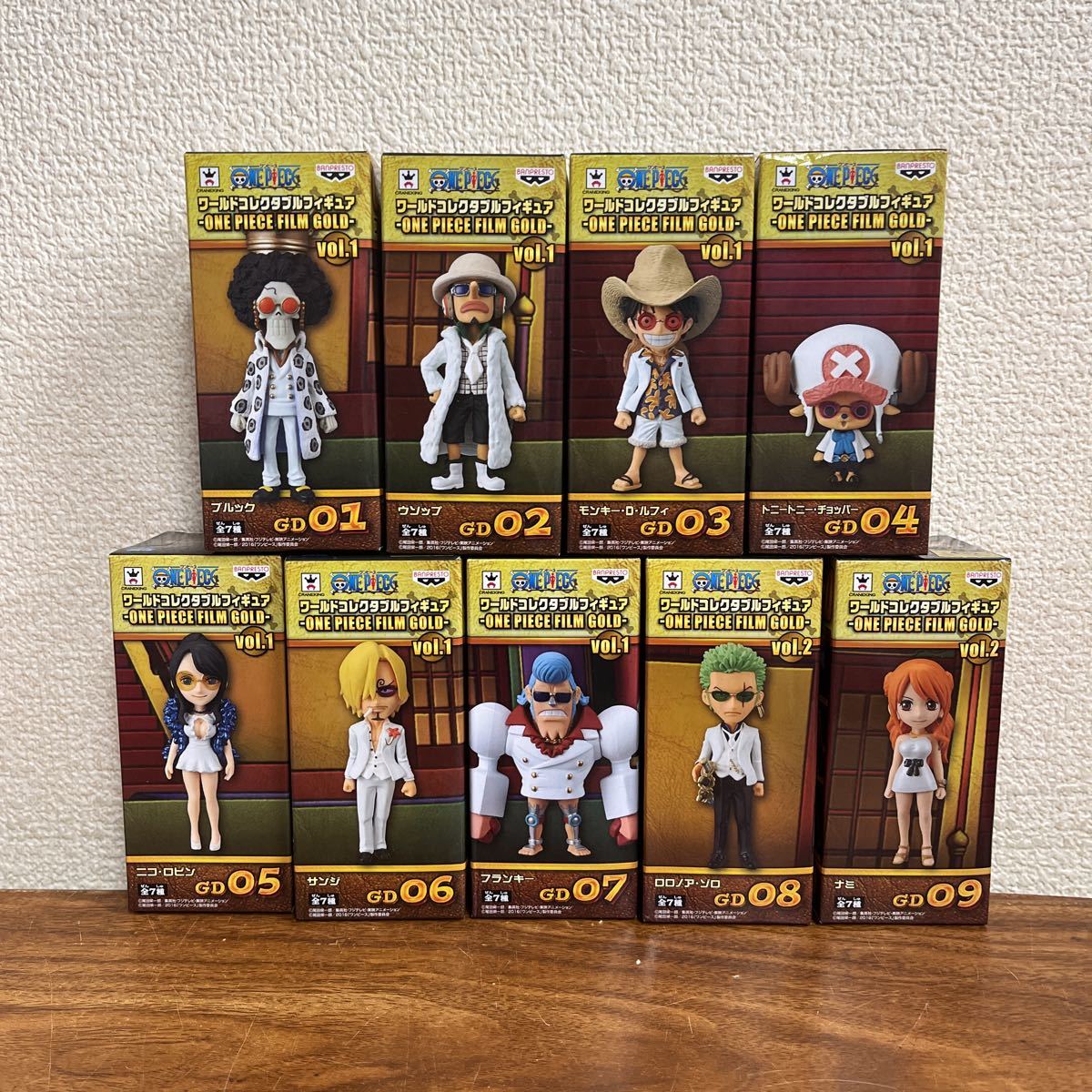 本物保証，2025 一味 9個セット ONE PIECE FILM GOLD ワールド コレクタブル フィギュア 劇場版 ワンピース ワーコレ レア ナミのみ内袋(ONE PIECE)｜売買されたオークション情報、yahooの商品情報をアーカイブ公開 - その他