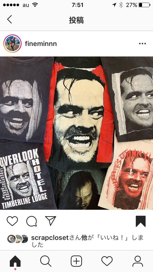 映画シャイニングthe shining スペシャルビンテージアキラT