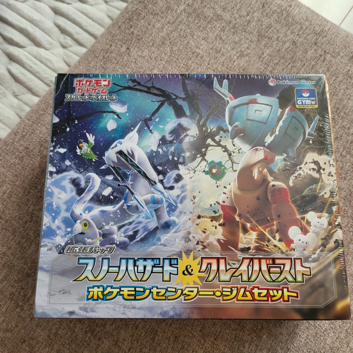 スノーハザード&クレイバースト ポケモンセンター ジムセット - もう手 