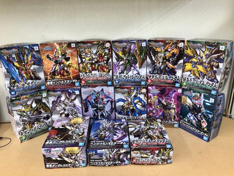 ガンダム プラモデル まとめ売り 三国創傑伝 SDガンダムワールド