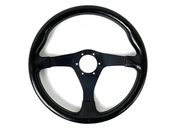 【正規品】NARDI ナルディ 大径ステアリング 38π 本革 ランクル等に 正規品】NARDI ナルディ 大径ステアリング 38π 本革 ランクル等に