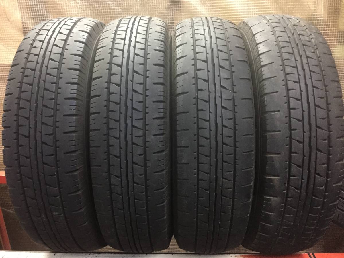 良品!! 195/80R15 107/105L LT ダンロップ エナセーブ VAN01 4本セット
