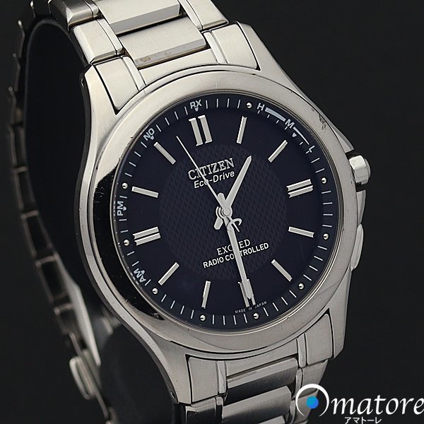 シチズン エクシード CITIZEN EXCEED メンズ 1円スタート 稼働品 