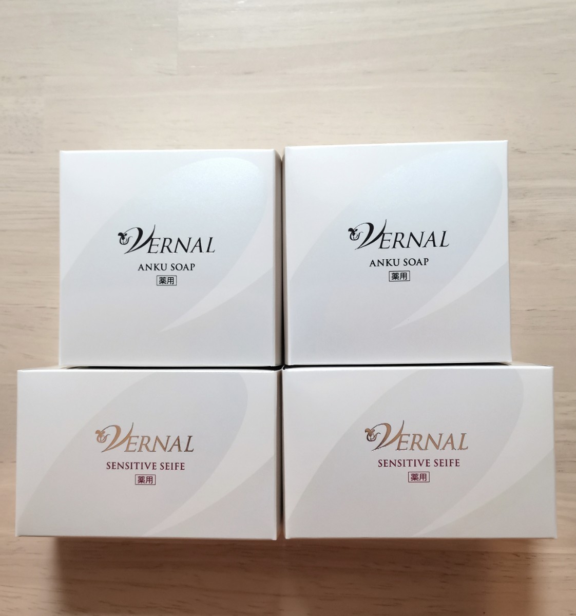 4個セット ヴァーナル ベーシックせっけん アンクソープ センシティブ