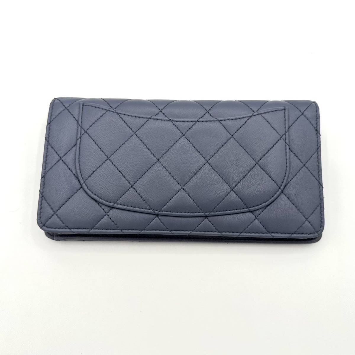 1円美品☆シャネル☆マトラッセ ラウンド長財布 ♡美品♡シャネル