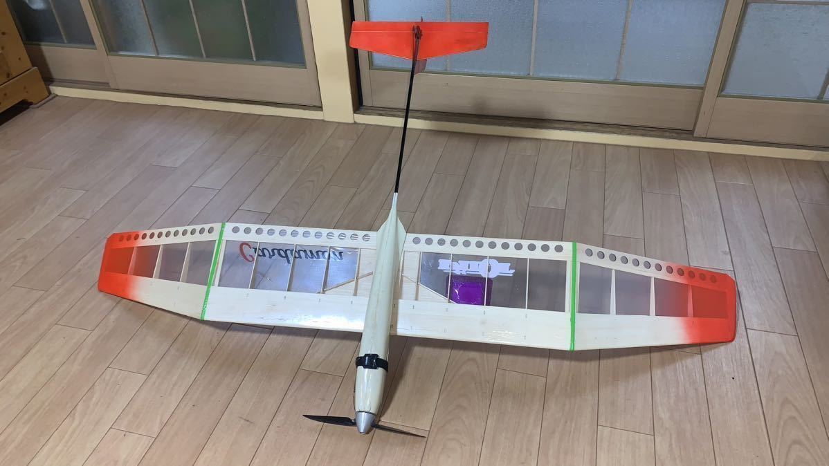 OK モデル Pilot バルサ材 ラジコン 3ch グライダー 翼 長1150mm R/C