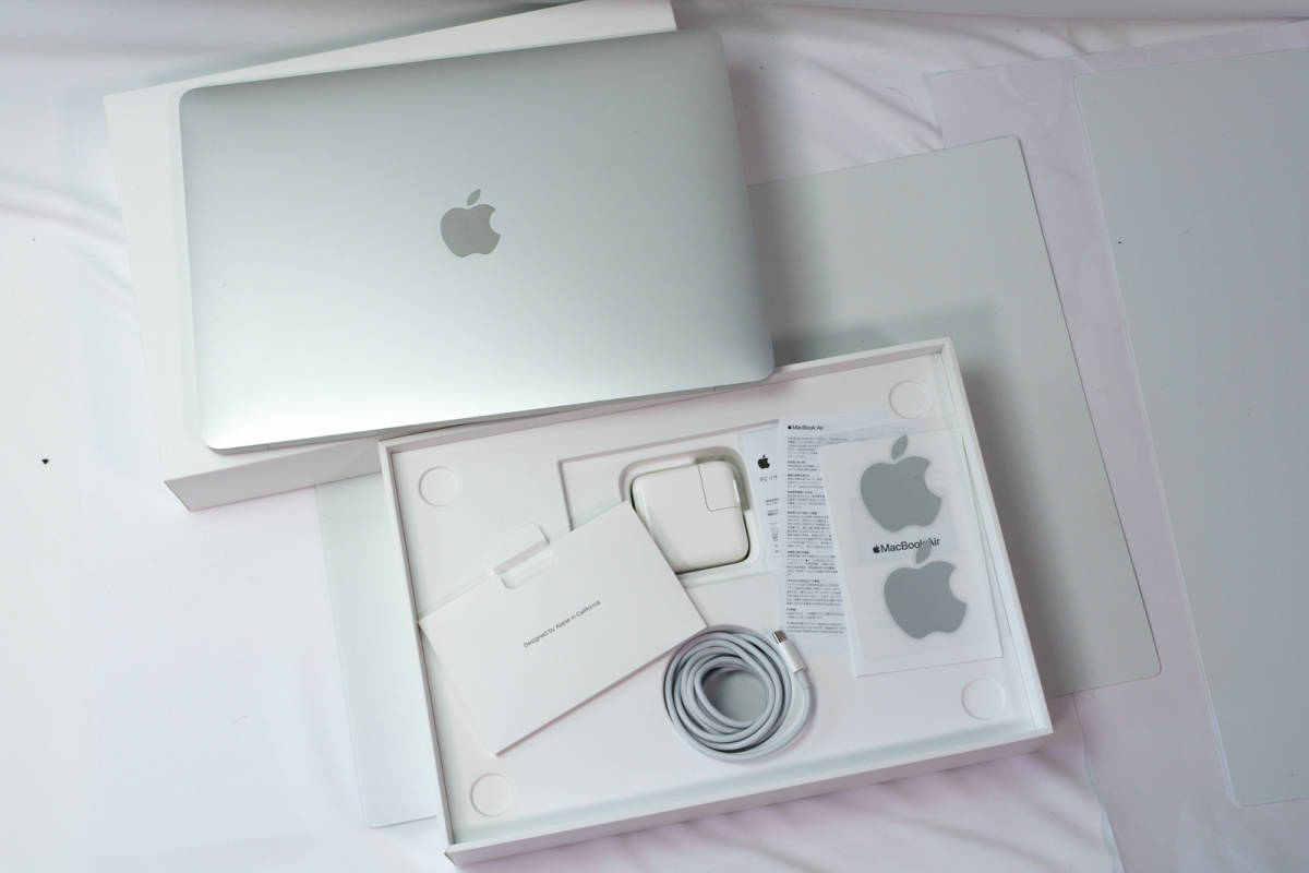 2021年 充放電回数163回 使用時間350時間 M1 MacBook Air Retina