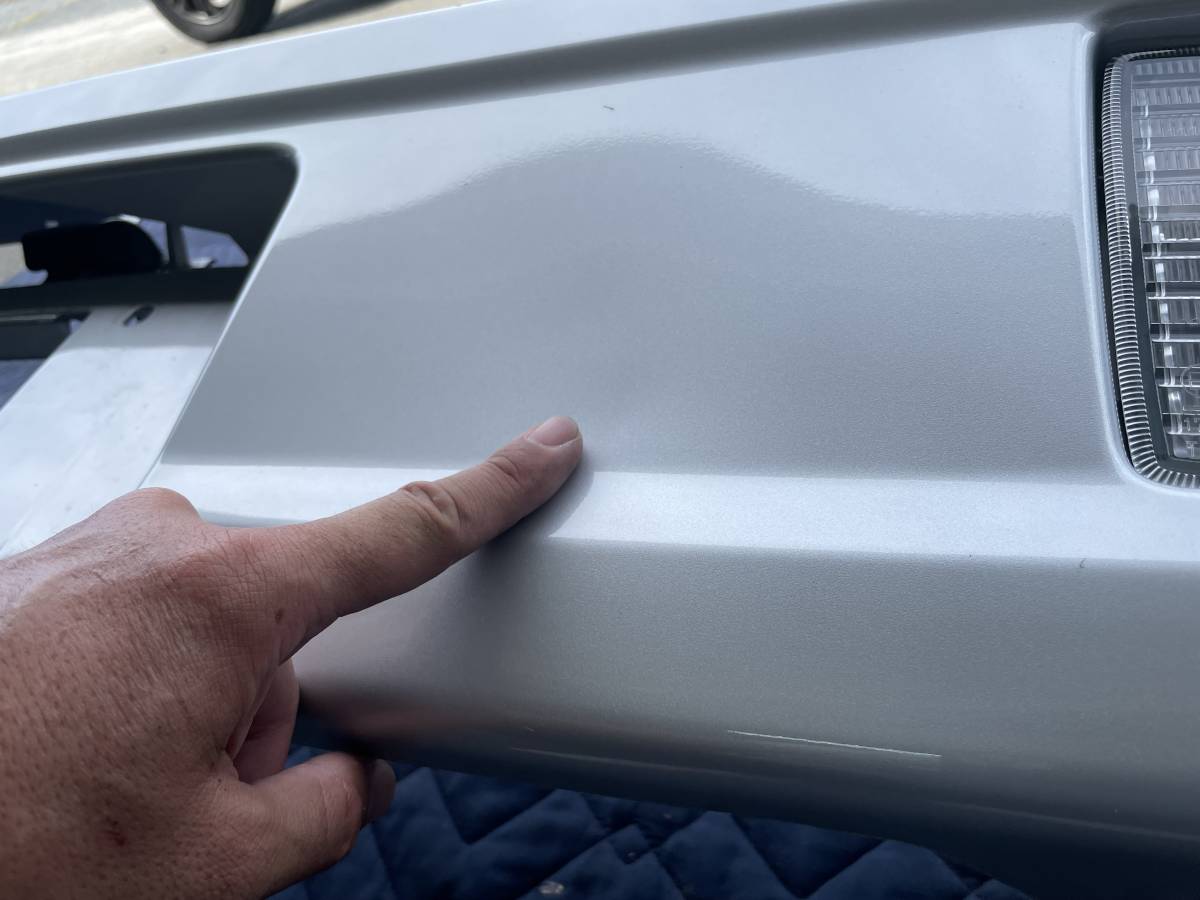 良品　クリッパー エブリィ　エブリー ミニキャブ (DA17V NV100 DR17V DS17V) リアバンパー テール 左右 セット 　シルバー