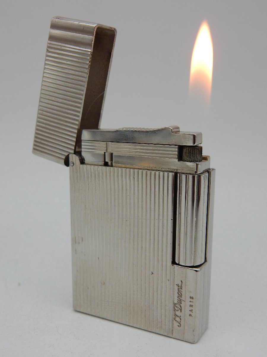 快音 S.T.Dupont デュポン ギャッツビー 18107 シルバー 現状で 1