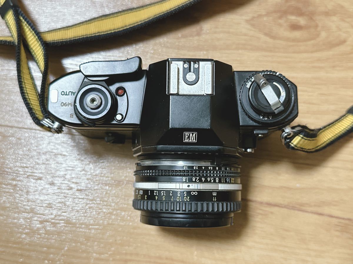 Nikon EM M90 本体 NIKKOR 50mm 1:1.8 セット NIKON ニコン EM M90 フィルムカメラ 一眼レフ レンズ NIKKOR 50mm 1