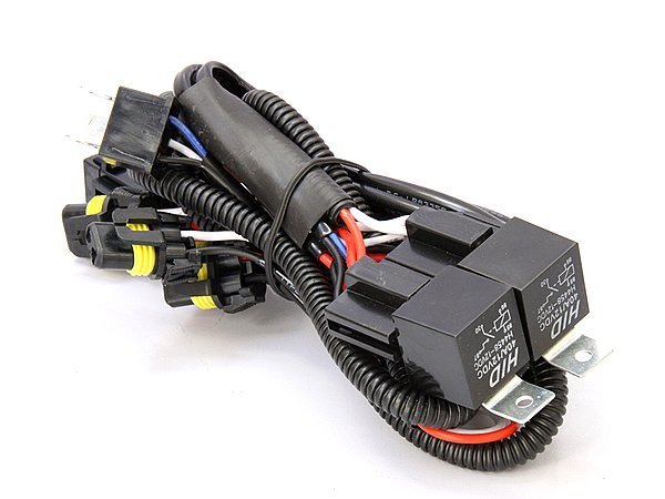 H4 2灯式 ハロゲンヘッドライト → 4灯式ヘッドライト 変換ハーネス ダイハツ ハイゼットカーゴ S320 S330 純正 社外 ヘッドライト移植