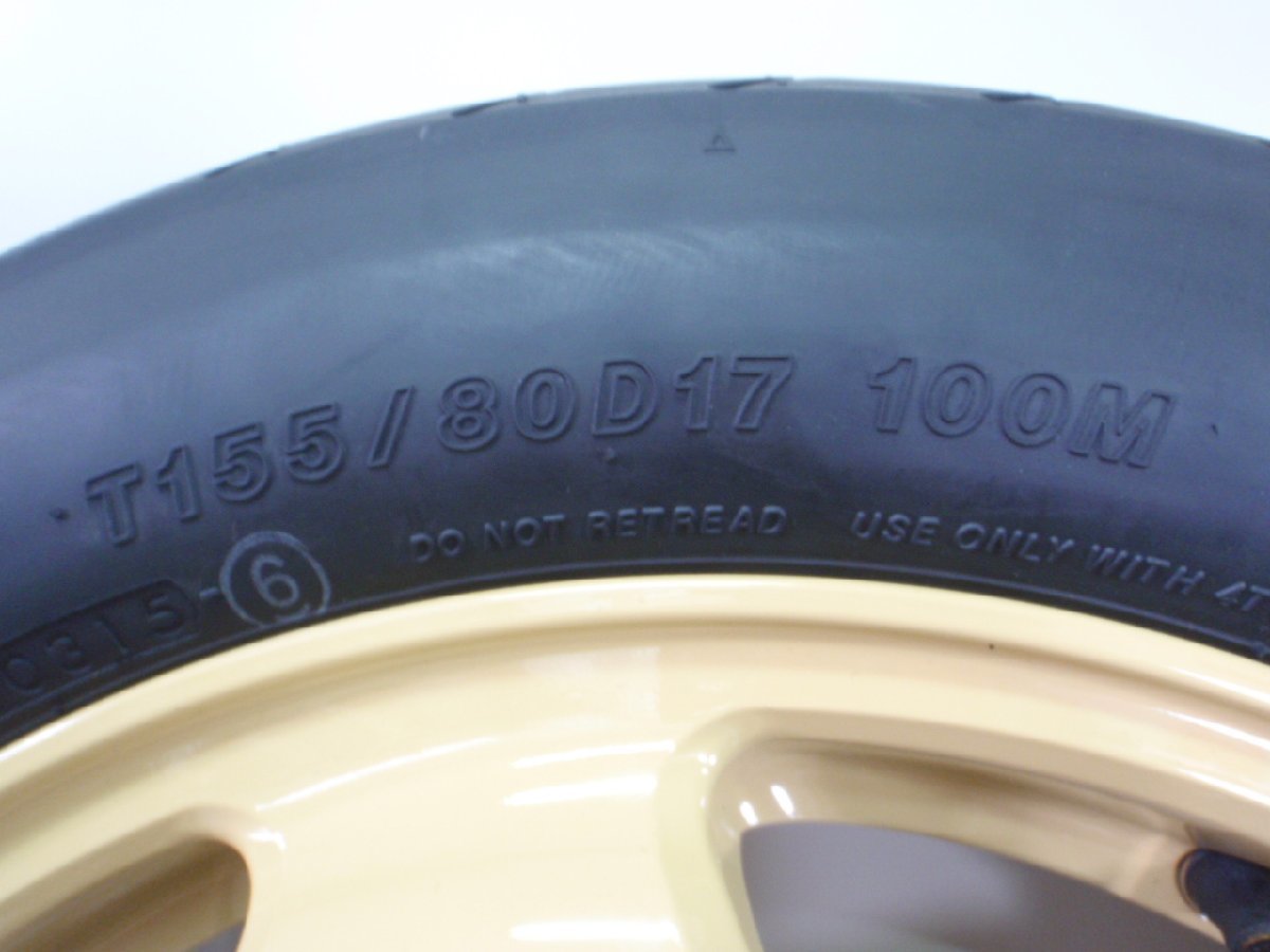 スペアタイヤ 17インチ ホイール T155/80D17 【公式通販】