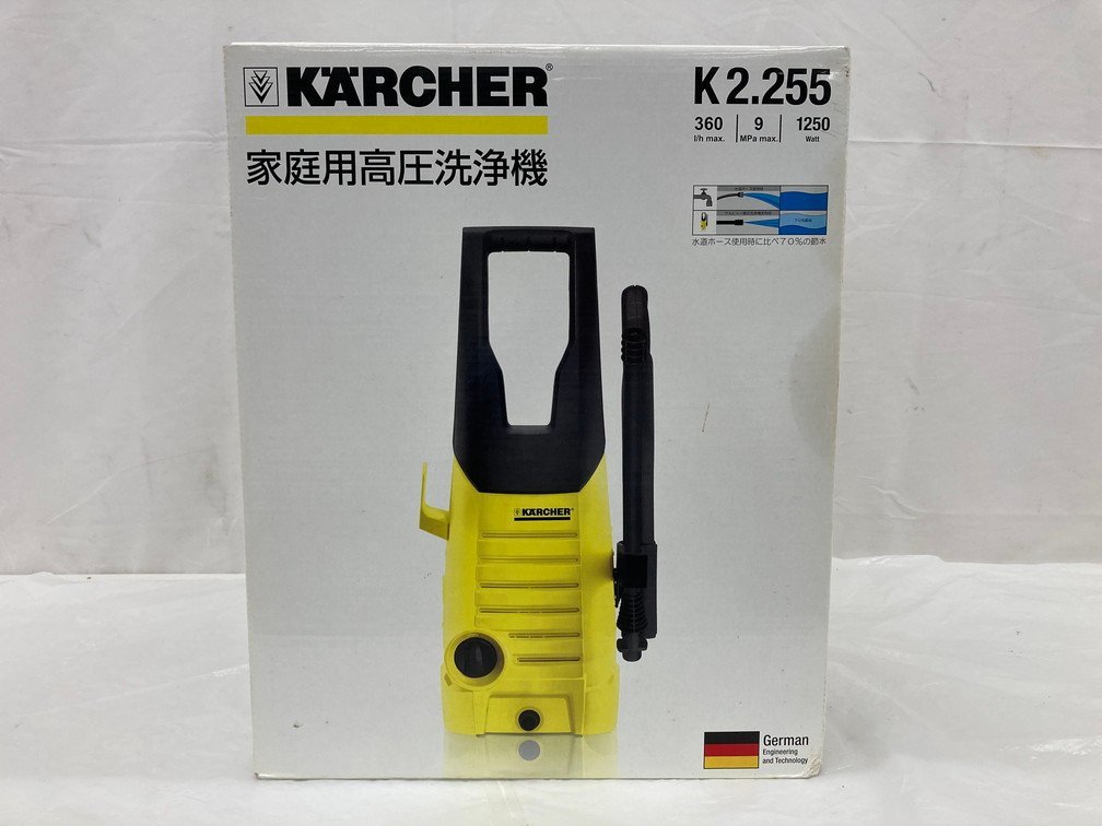 ケルヒャー 高圧洗浄機 K 2 255 WB 未使用 未開封 フォームノズル