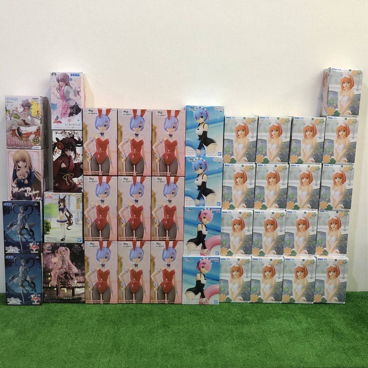 【1円スタート!/未開封】美少女系 フィギュア まとめ Re:ゼロ 初音ミク 五等分の花嫁 Fate Grand Order 他 計38体 被り有 T230731-54