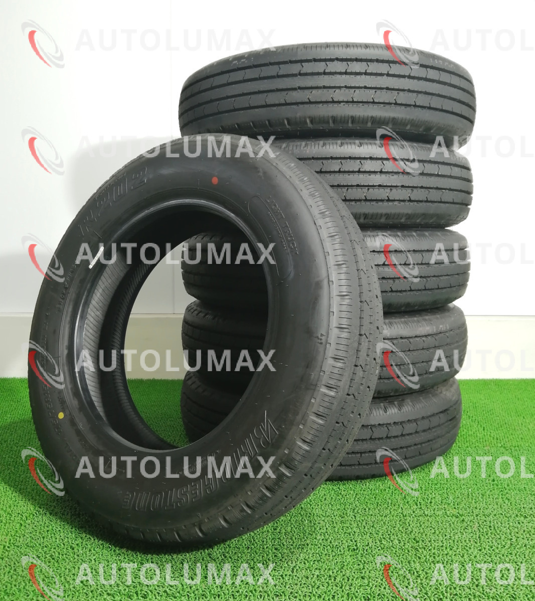 175/75R15 103/101N LT Bridgestone R202 新車外し サマータイヤ 6本セット 2022年製 ブリヂストン N2751. F