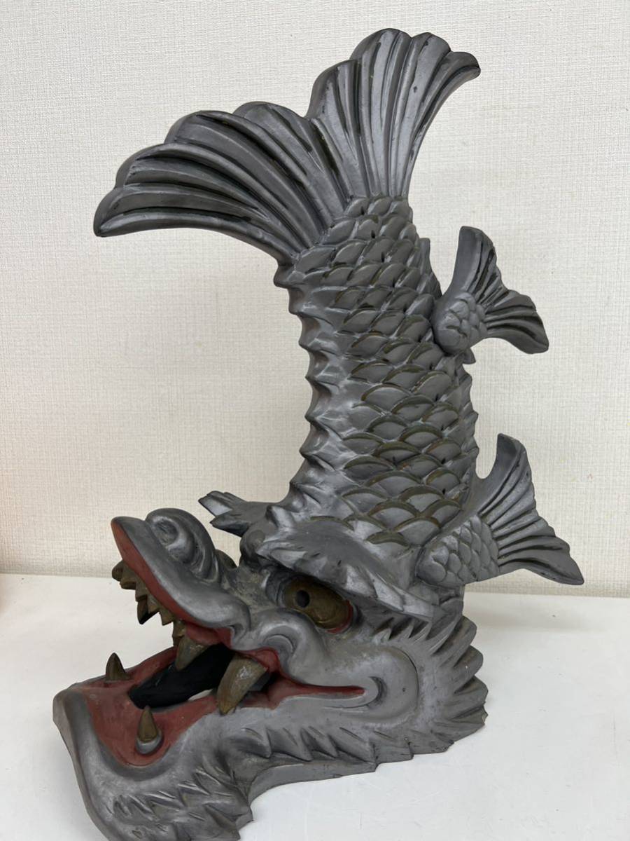 鯱 鯱鉾 瓦 重さ約11kg ②