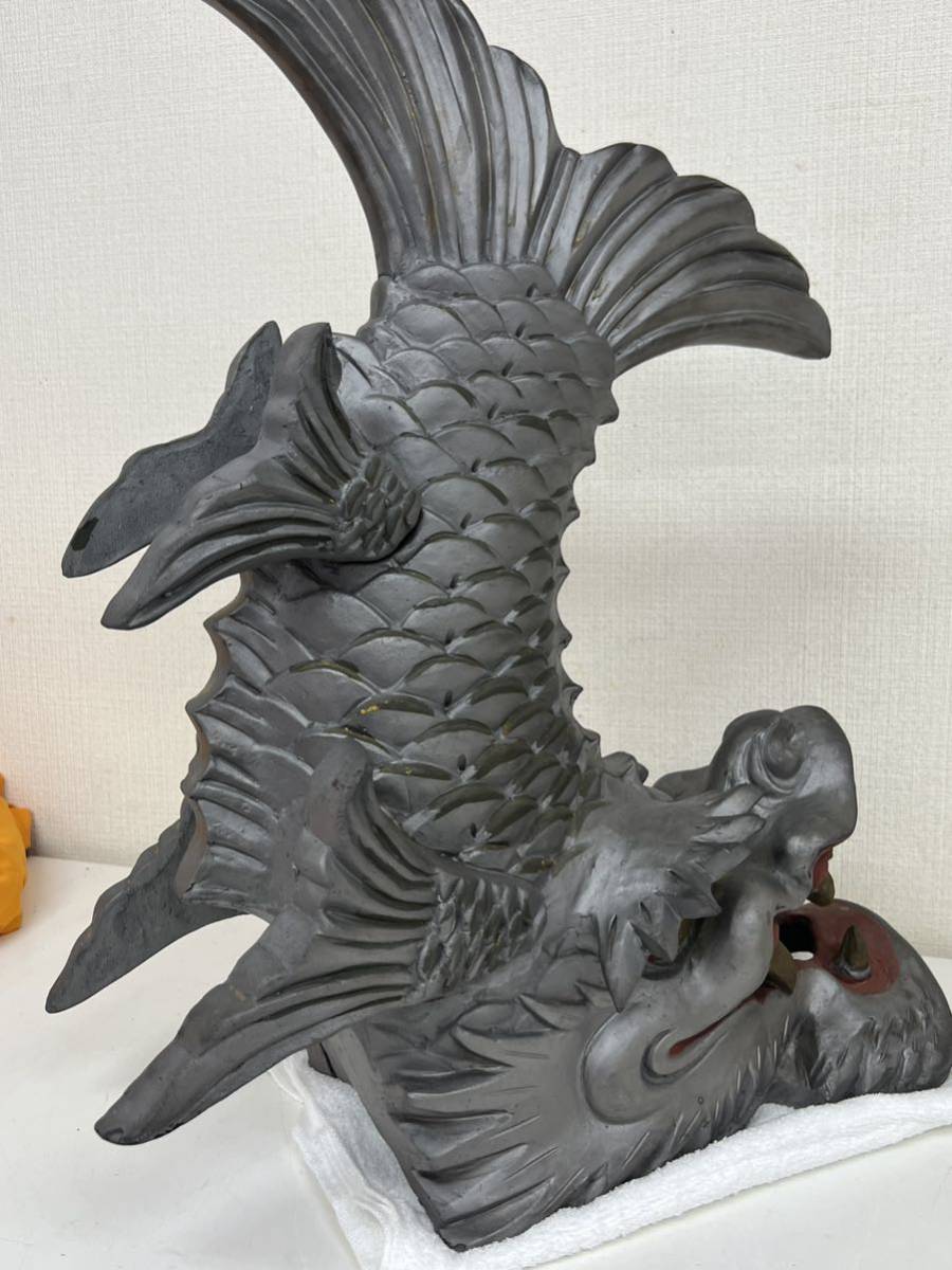 鯱 鯱鉾 瓦 重さ約11kg ②