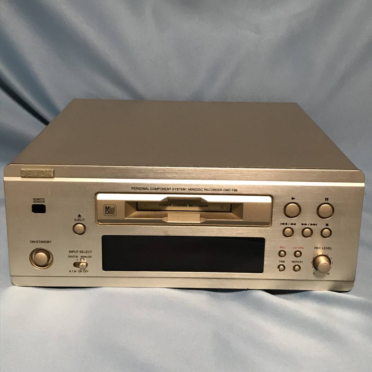 □デノン DENON DMD-F102 MDデッキ MDレコーダー 動作品 本体