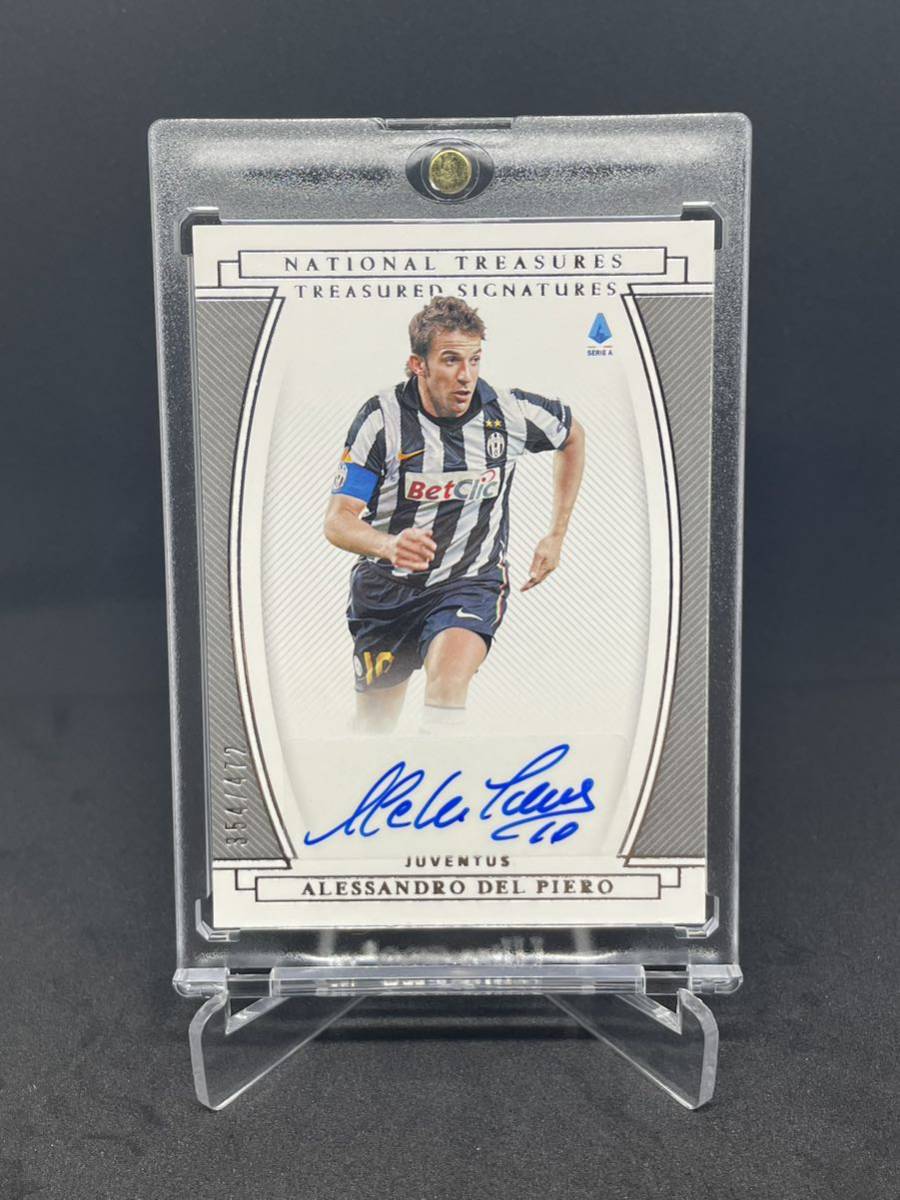 2020-21 Panini Chronicles National Treasures Del Piero /472 直筆サイン デル ピエロ