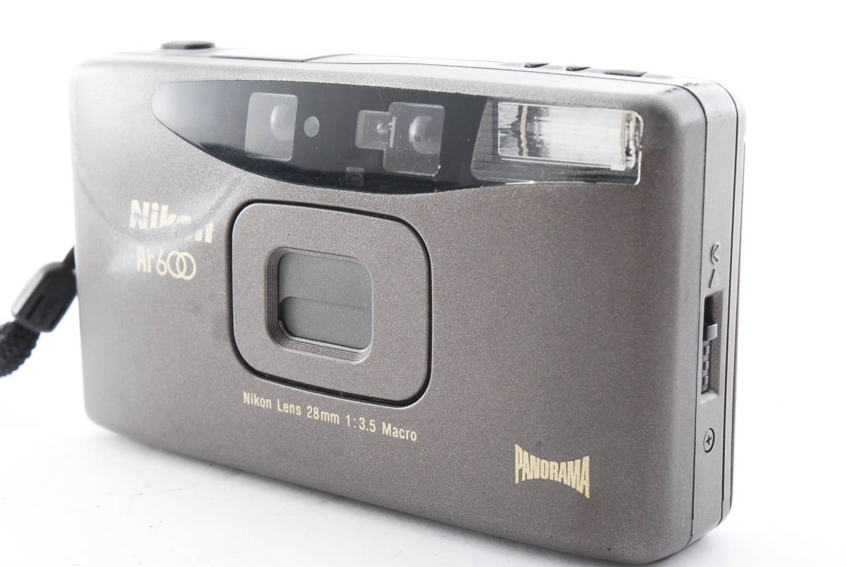 □ 難あり □ ニコン Nikon AF600 コンパクトフィルムカメラ 
