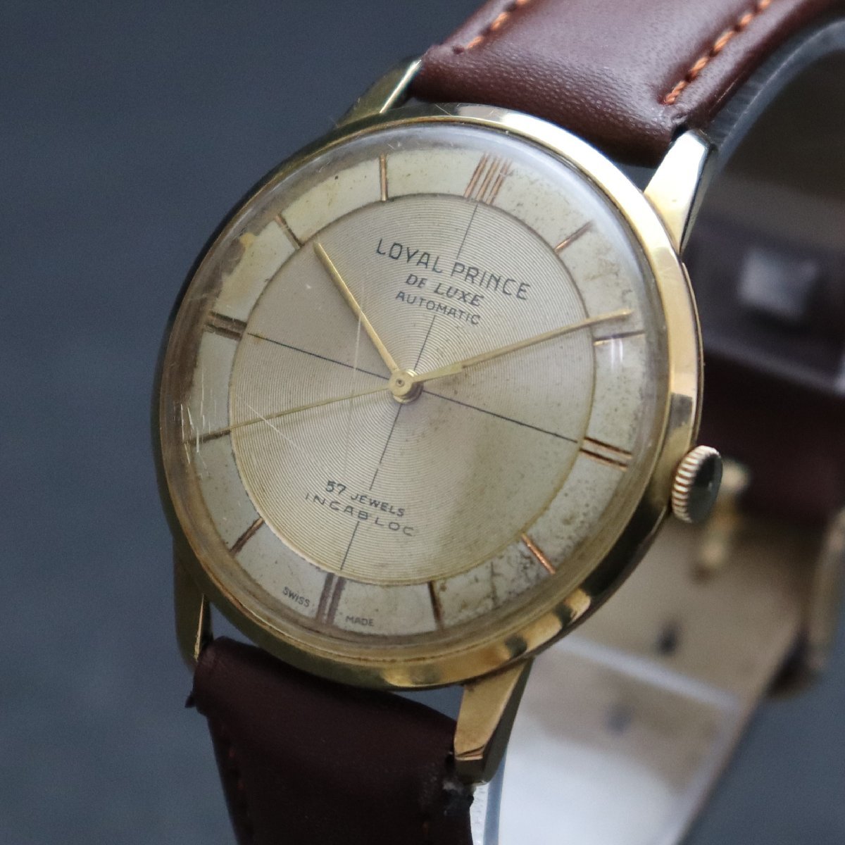 LOYAL PRINCE DE LUXE ロイヤルプリンス デラックス 57石 自動巻き