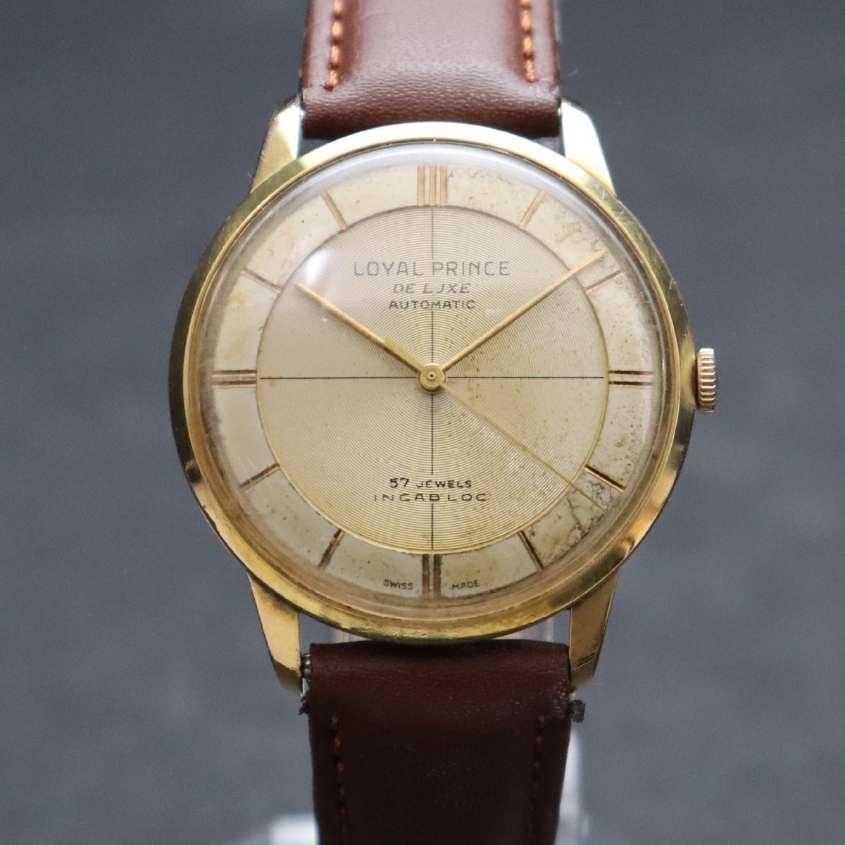 LOYAL PRINCE DE LUXE ロイヤルプリンス デラックス 57石 自動巻き