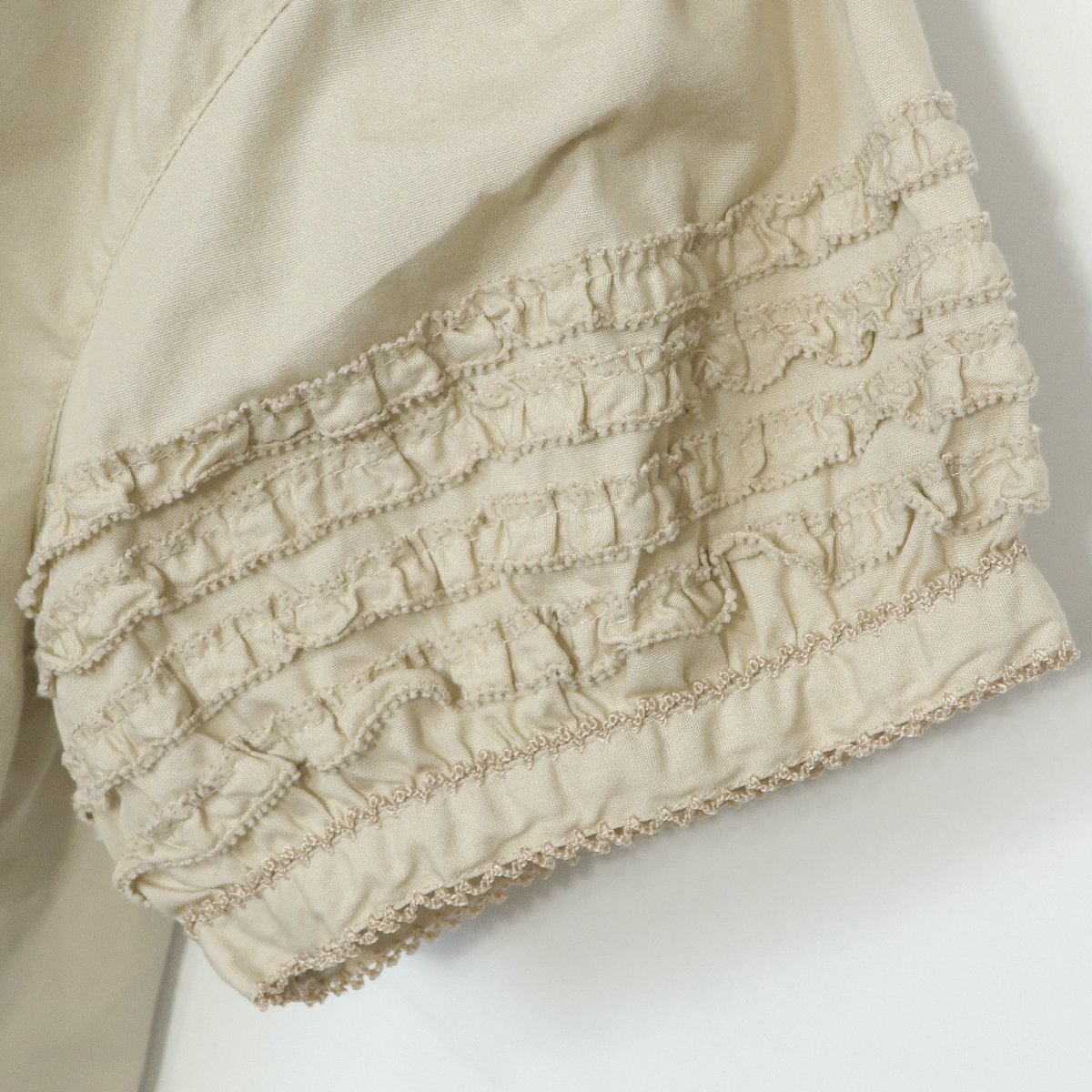 ワンダフルワールド♥ピンタック＆ピコフリルいっぱいの段々ブラウス