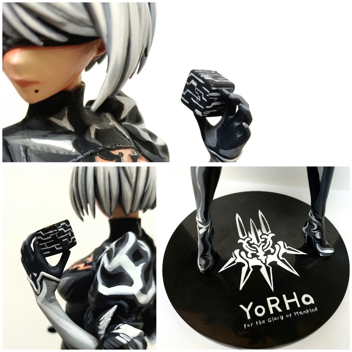 ニーアオートマタ 2B リペイント 放送記念くじ B賞 フィギュア 二次元