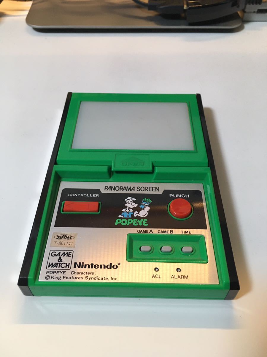 任天堂 ゲームウォッチ パノラマスクリーン ポパイ ゲームウォッチ