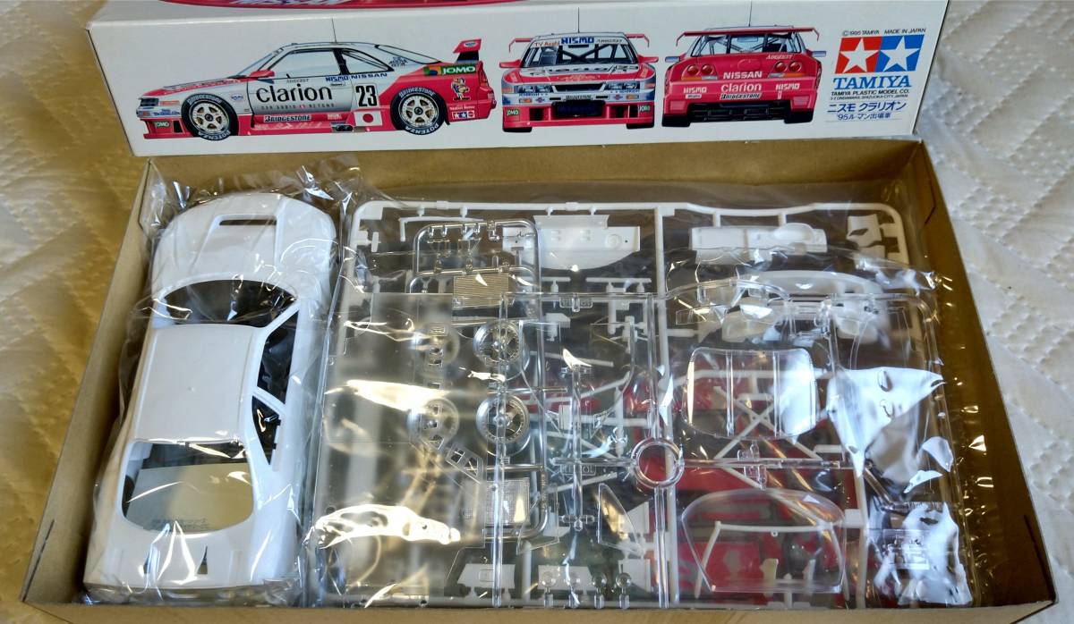 タミヤ TAMIYA 1/24 ニスモクラリオンGT-R LM 1995年ル マン出場車 R33 