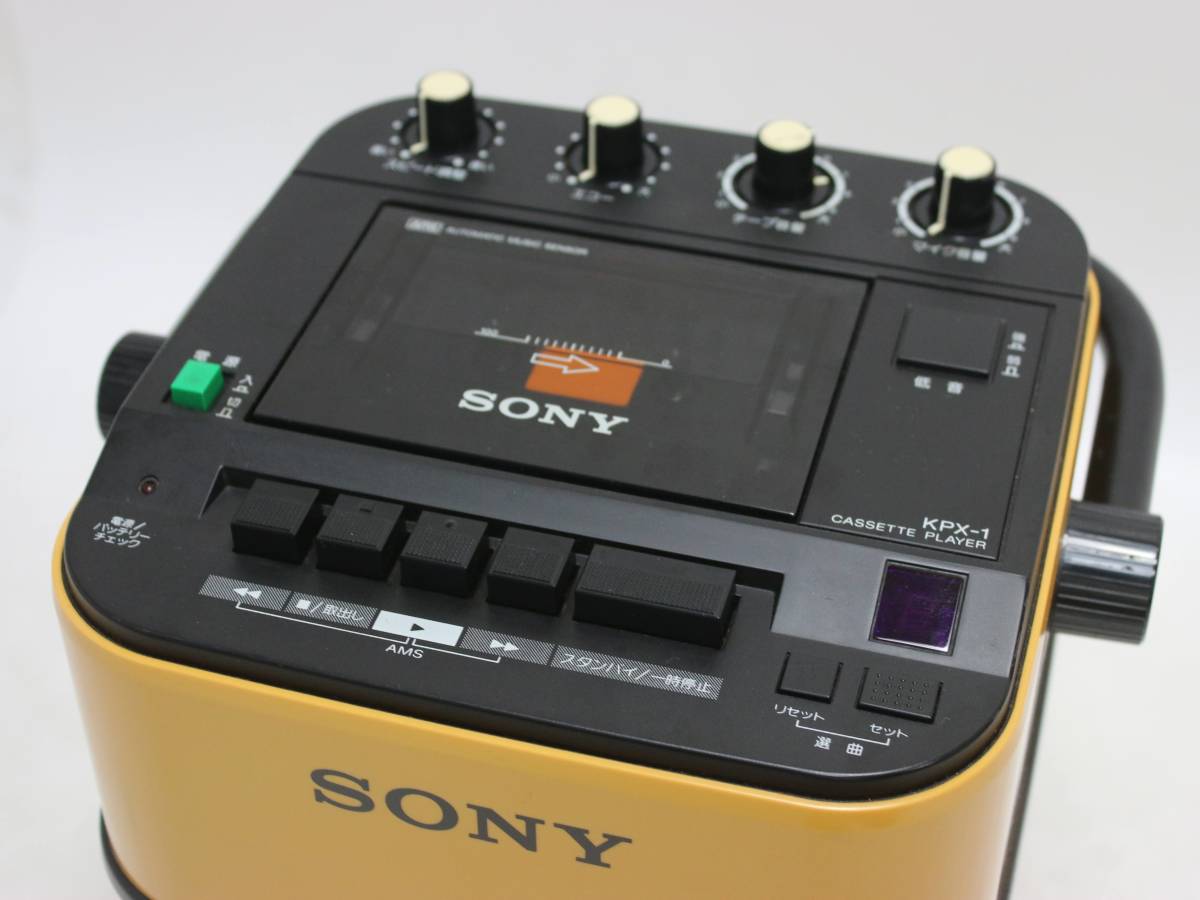 AZ-502 SONY ソニー カセットプレーヤー KPX-1 CASSETTE PLAYER 