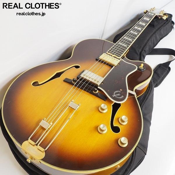 ☆Epiphone/エピフォン EMPEROR-J フルアコ エレキギター オレンジ