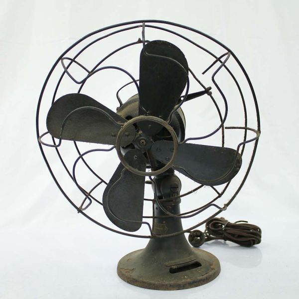 昭和レトロ 扇風機 富士電機 サイレントファン 角形 四角 希少 稼働し