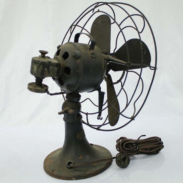 昭和レトロ 扇風機 富士電機 サイレントファン 角形 四角 希少 稼働し