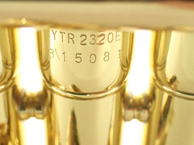 【未使用級】YAMAHA ヤマハ YTR 2320E トランペット マウスピース YAMAHA ヤマハ トランペット YTR-2320E マウスピース、ハードケース