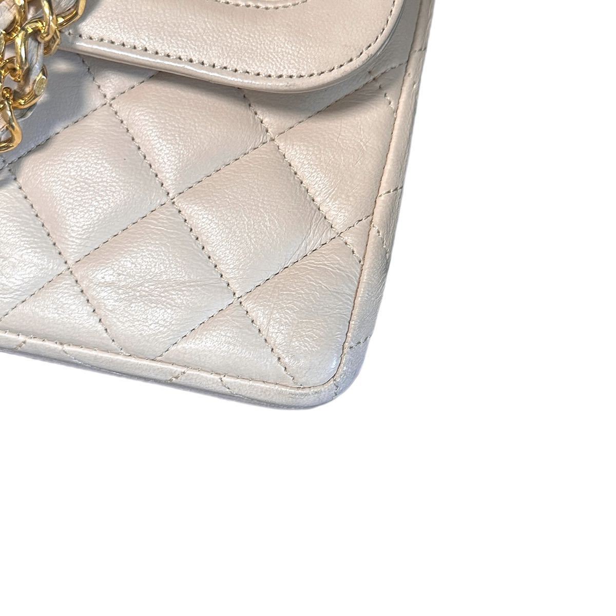 超美品 シャネル Chanel マトラッセ パリ限定 ショルダーバッグ