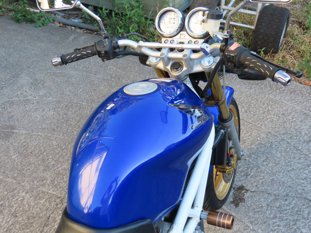 ホンダ VTR250 MC33 キャブモデル ブルー 業者価格にて陸送手配可能 