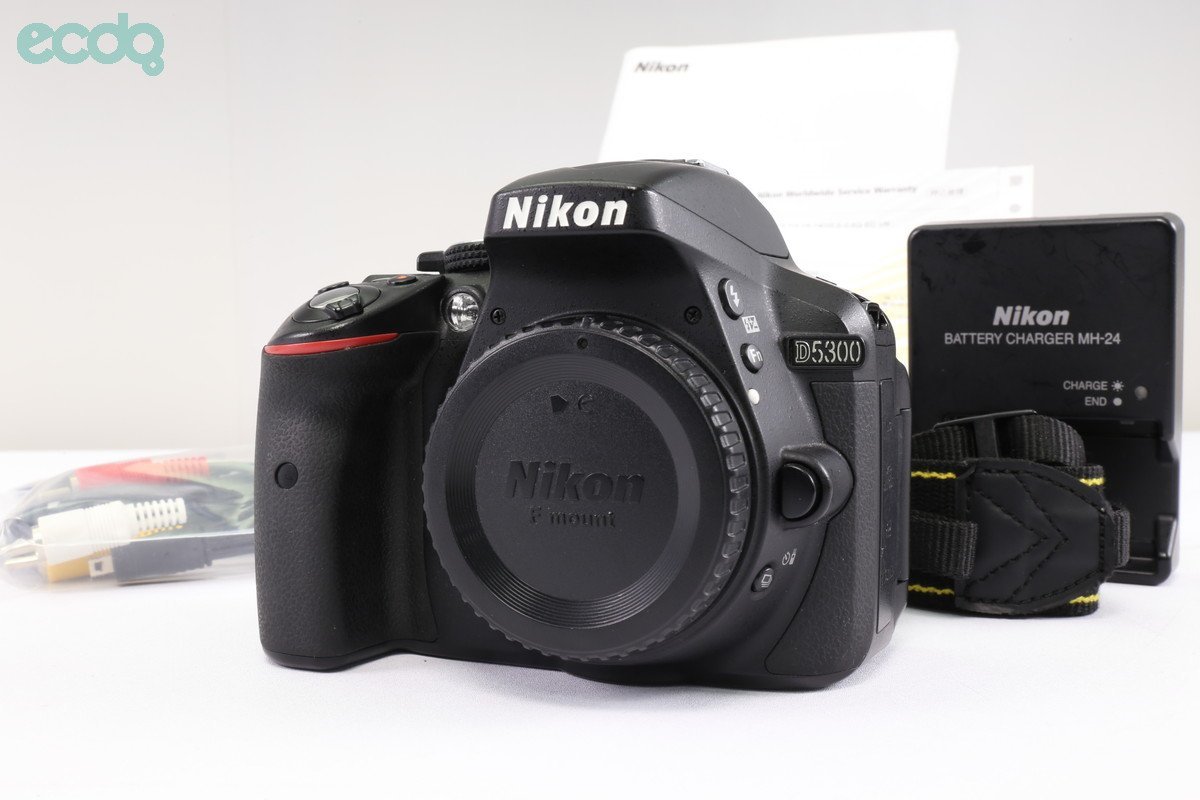 並品 | 動作正常 】 Nikon D5300 ボディ ブラック 【 シャッター数 