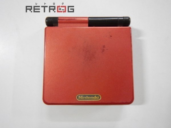 ゲームボーイアドバンスSP（ボクらの太陽ver.ジャンゴレッド＆ブラック） AGS-001 ゲームボーイアドバンス GBA
