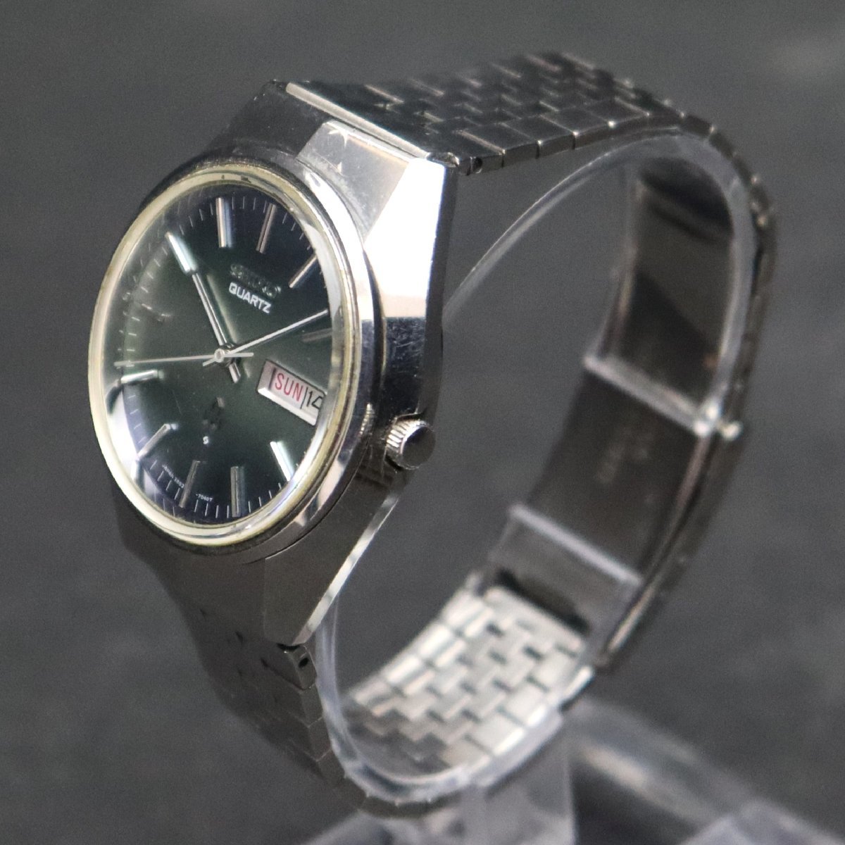 SEIKO QUARTZ クオーツ 3803-7020メンズ腕時計動作極美品 | 1STSSS.COM