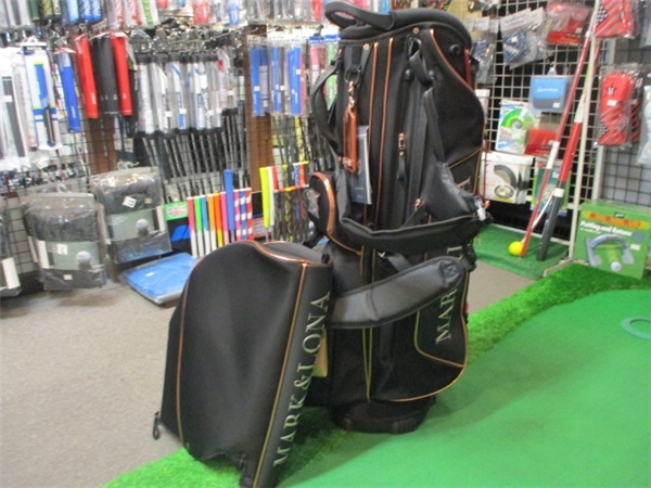 【新品/未使用品★最新モデル】MARK&LONA / マーク＆ロナ★CD8-ULCB スタンドキャディバッグ MCS-3B-SC51　　*MP@1*L*030