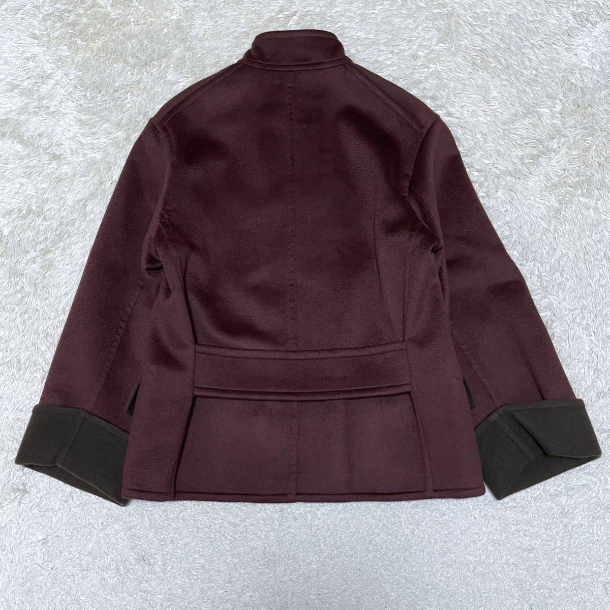 正規品 未使用級美品》エルメス HERMES ゴルチエ期 カシミヤ100%コート  