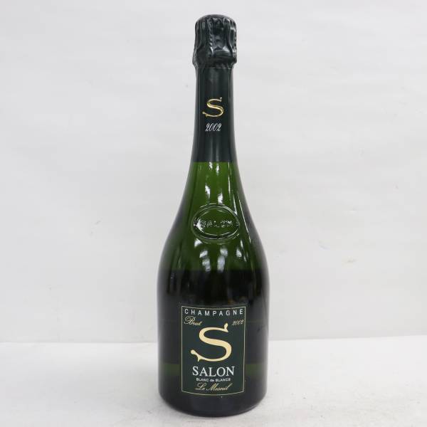  SALON サロン ブランドブラン ル メニル ブリュット 2002 12％ 750ml R23H010009(シャンパーニュ)｜売買されたオークション情報、yahooの商品情報をアーカイブ公開 - オークファン スパークリング