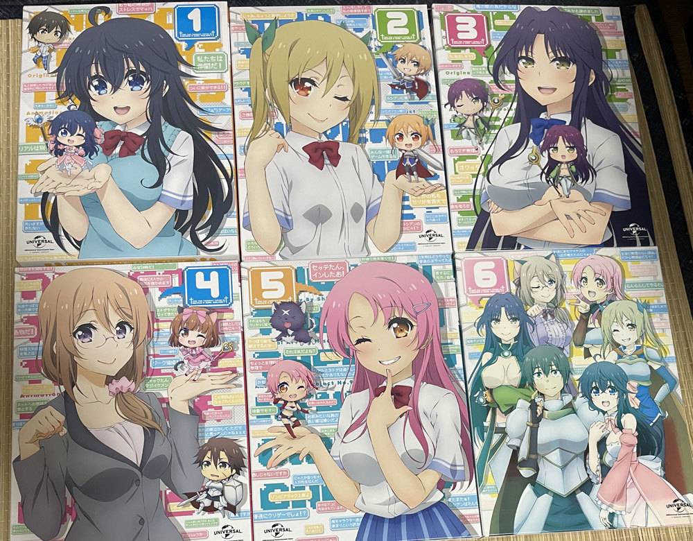 Blu-ray　ネトゲの嫁は女の子じゃないと思った?　全6巻セット