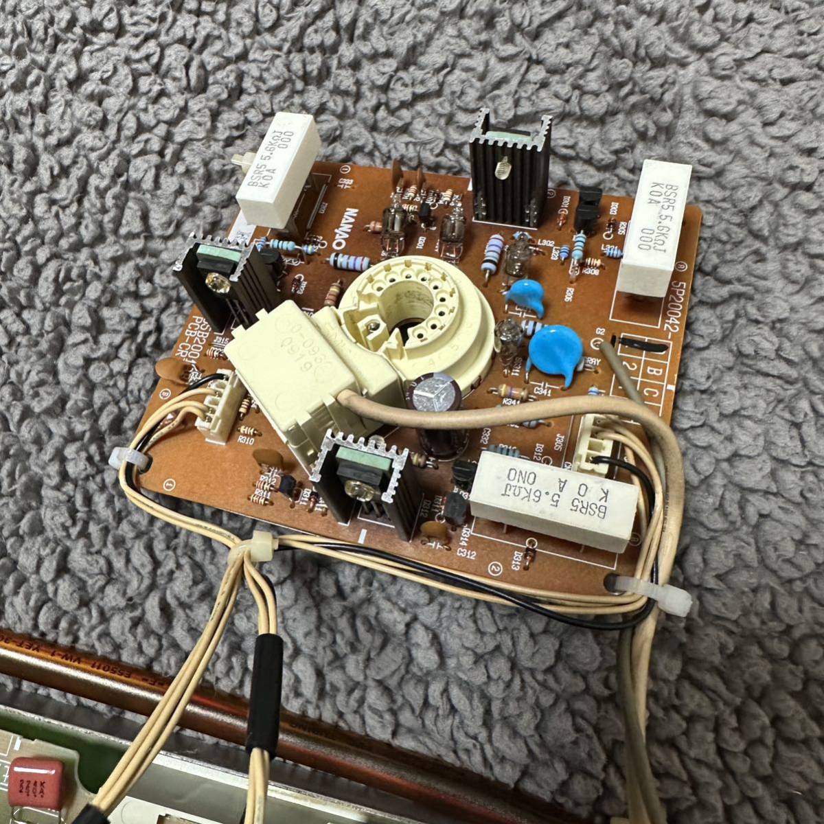 ジャンク】NANAO MS-2931 ブラウン管基板 05A00792E1(筐体