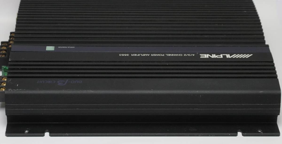 ジャンク ALPINE MRV-F545 V12 4ch パワーアンプ アンプ カー